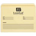 Custom Letter Size Manila File Folder (11 5/8"x9")